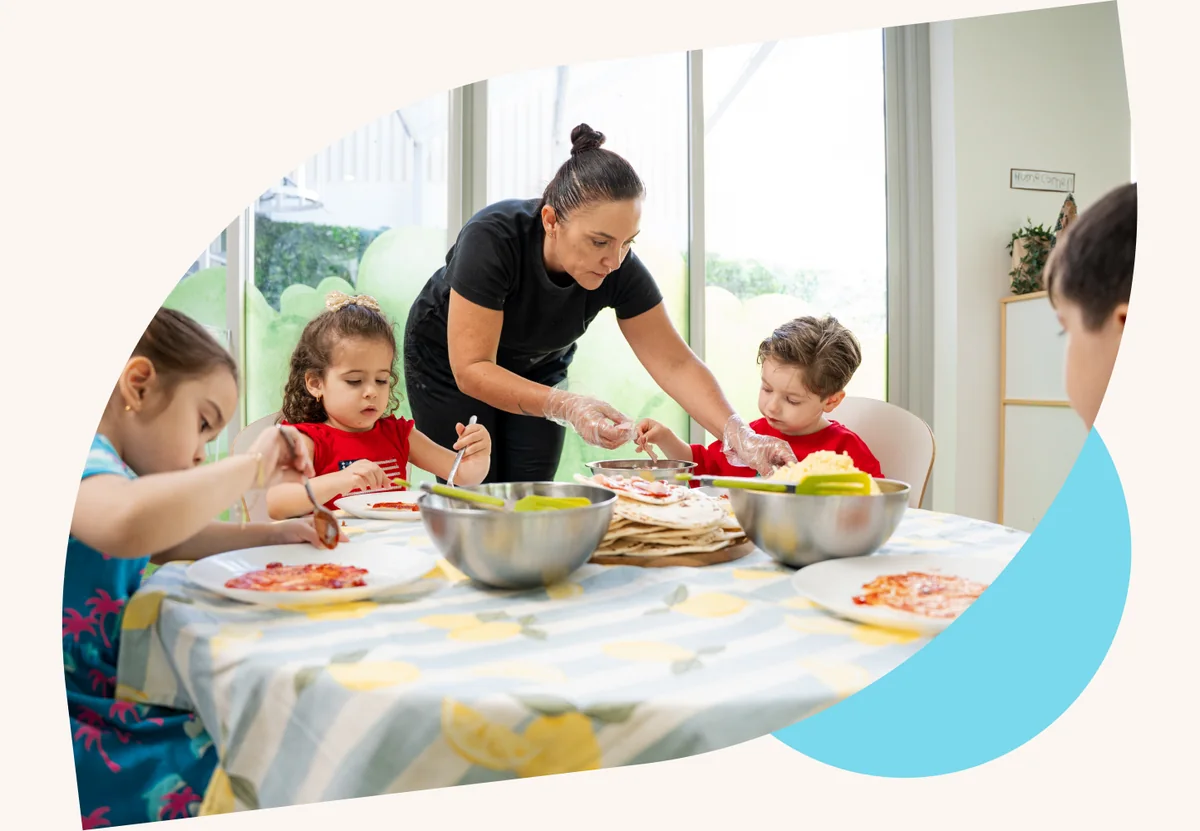 Children learning about culture, language and belonging